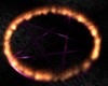 purple Pentagram of fire