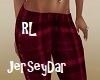 Raspberry Plaid Pants