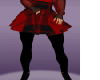 CODED BlackRedPlaidSkirt