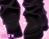 e Sock Black + Boots