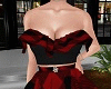 Plaid Xmas Dress Red