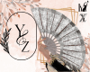 LY Silver Handfan Ava