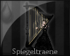 *ST* Black Animated Harp