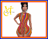 Mini Vestido Multicolor