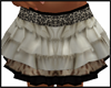 Print Ruffle Skirt