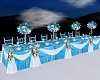 Aqua Wedding Head Table