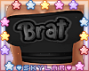Black Brat Top