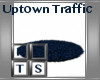uptown traffic blue rug
