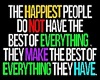 Happiest people