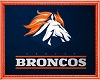 *L* Broncos Rug