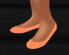 [SCR] PEACH DENIM FLATS