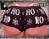 cozy xmas shorts B