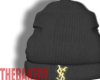 Grey YSL Beanie
