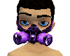 Purple Gas Mask