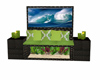Sweet Green Tv/couch 