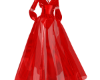 (BM) chassy red gown