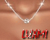 "S" Silver Necklaces