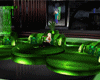 green minecraft couch