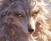 kitsune white cutout