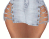 Pale RLL Denim Skirt