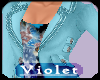 (V)Blue Butterfly Suit