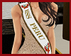 Miss Peru Sash
