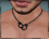 Black Handcuff Necklace