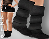 *L* Baggy Socks Black