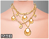 B | Shell Gold Necklace
