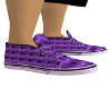 PURPLE SHOES