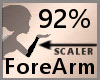 Scale ForeArm 92% F