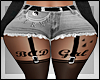 RL/RLL Bad Girl Shorts