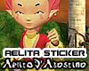 Aelita Sticker, RUN!