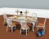 *C* White Dining Table