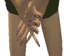 [NC6] Red n cream  nails