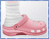 Kawaii Pink Crocks