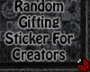 Random Gifting Sticker