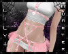 LM♠ Pink Doll Harness