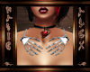 {A} necklace hand sliver