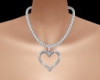 Heart  Diamond Necklace