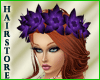 HS Purple Flowers Crown