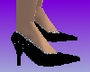 Black Sparkle Pumps