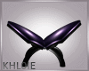 purple butterfly chair K