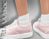 Pink Sneakers + Socks