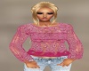Hot Pink Crochet Top