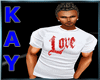 !M! White Love Tee
