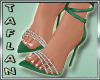T* Iconic Green Heels