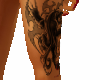 panther fem thigh tattoo