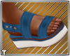Sea Current Blue Sandals