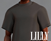 LILLY Basic Tee Grey